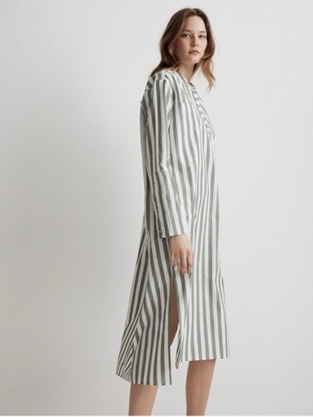 Madewell M Striped Midi